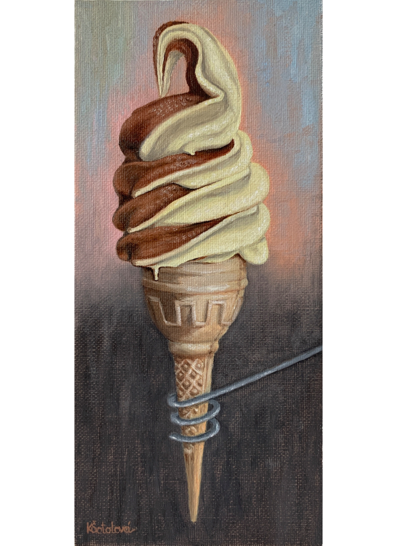 I Scream! 24x11 cm SOLD