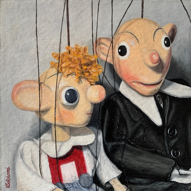 S Taťuldou, 20x20 cm SOLD