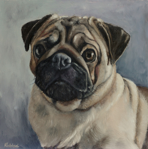 Circuit, Pug, 20x20 cm